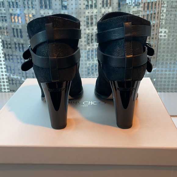 Jimmy Choo Melba Bootie Black Size 8 - Picture 3 of 8